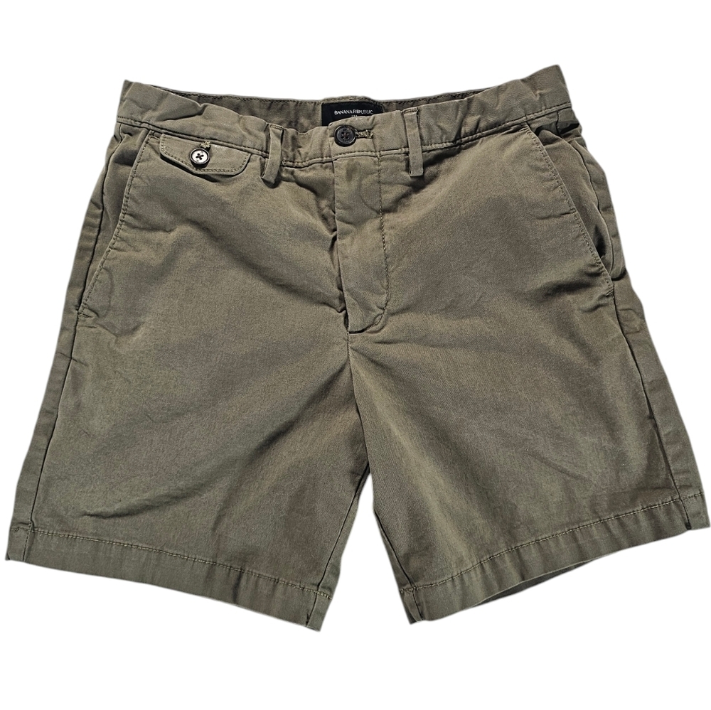 Banana Republic 7" Linen-Blend Short size 30